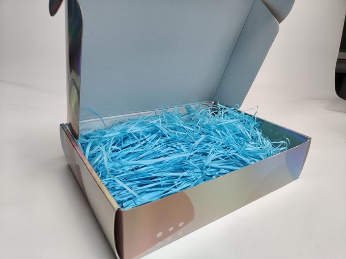 Drukowanie grawerowane Kompatybilne papierowe wycinki kręgosłupkowe Raffia Papier rozdrobniony do wypełniania dekoracyjnego 6