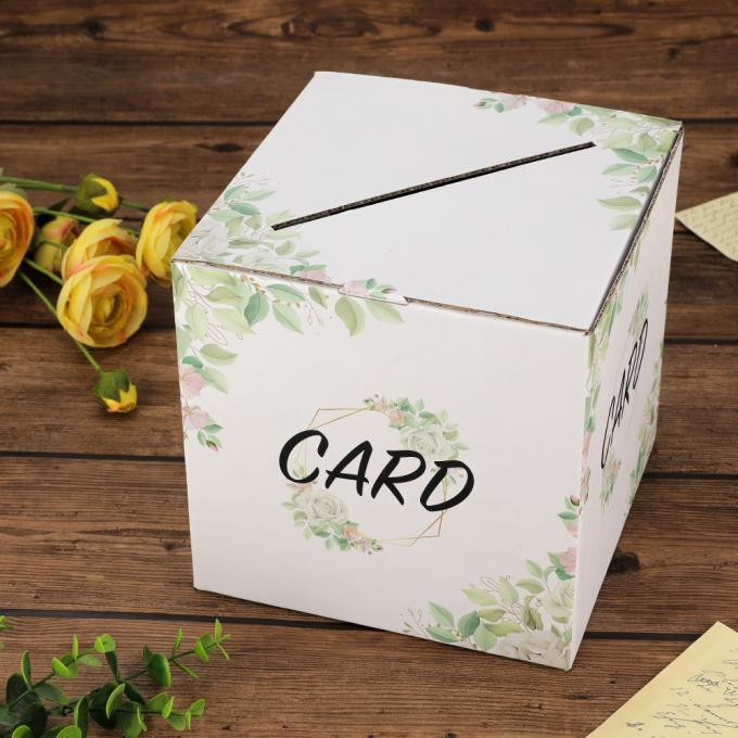 Przyjęcie ślubne, baby shower, impreza ślubna, faworyt kartonowy, papierowy pudełko prezentów 4