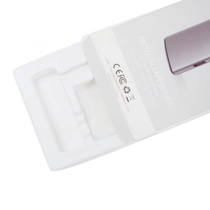 Niestandardowe drukowanie kabli USB Produkty elektroniczne Wyświetlacz Sprzedaż detaliczna Opakowanie Karton z hakem zawieszonym 7