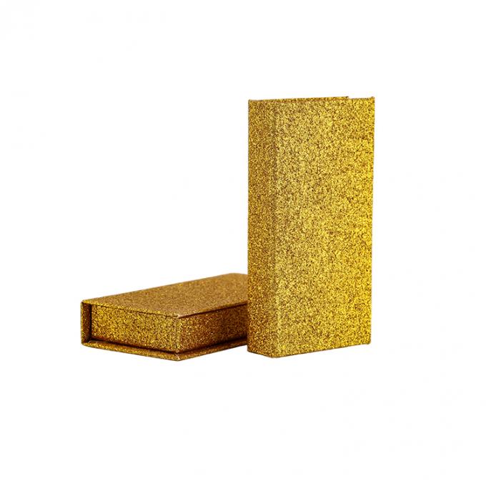 Logo niestandardowe Pink Glitter False Eyelash Retail Stand Box z kartonową strukturą 4