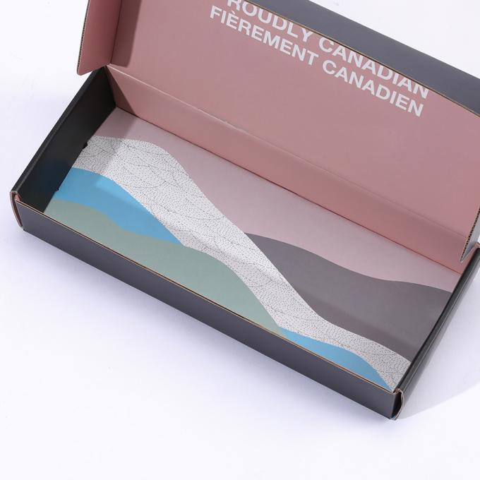 Zamówienie na zamówienie Pudełko do przedłużania włosów CMYK Kolor Pantone Karton falisty Pudełko pocztowe 7