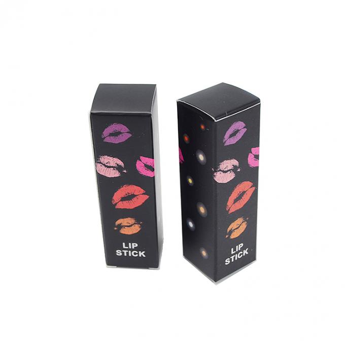 Całkowite kolory Karton Karton Płyn Kosmetyczny Gloss Wargi Lipstick Papierowy Pudełko pakowe 2