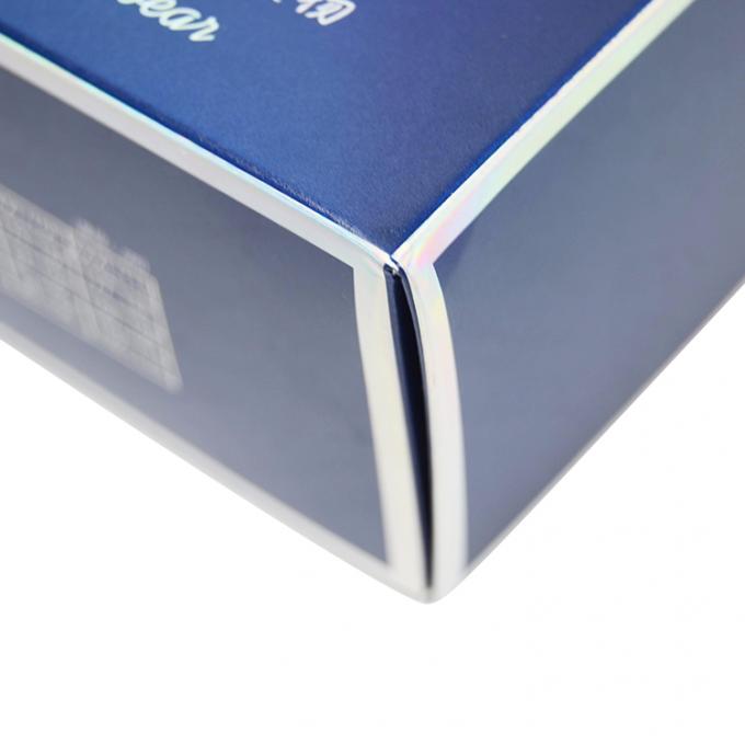 Drukowane skarpetki męskie bielizna opakowanie pudełko prezentów z przejrzystym oknem CMYK kolor Pantone 4