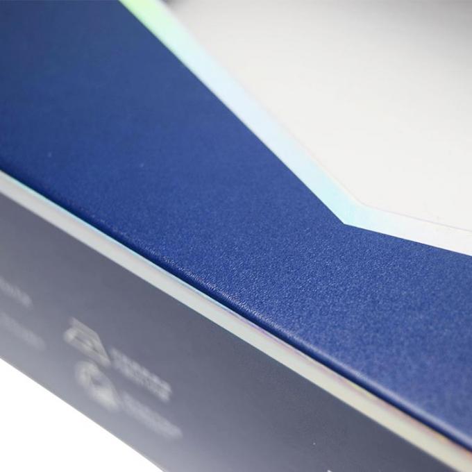 Drukowane skarpetki męskie bielizna opakowanie pudełko prezentów z przejrzystym oknem CMYK kolor Pantone 6