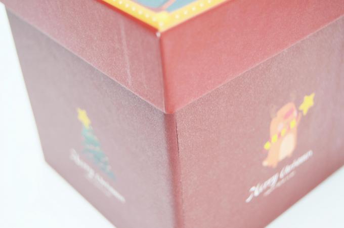 Sprzedaż detaliczna stand box materiał świąteczny opakowanie pudełko podarunkowe z niestandardową papierową pokrywką i podstawą 9