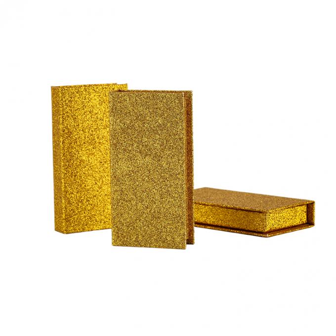 Logo niestandardowe Pink Glitter False Eyelash Retail Stand Box z kartonową strukturą 5