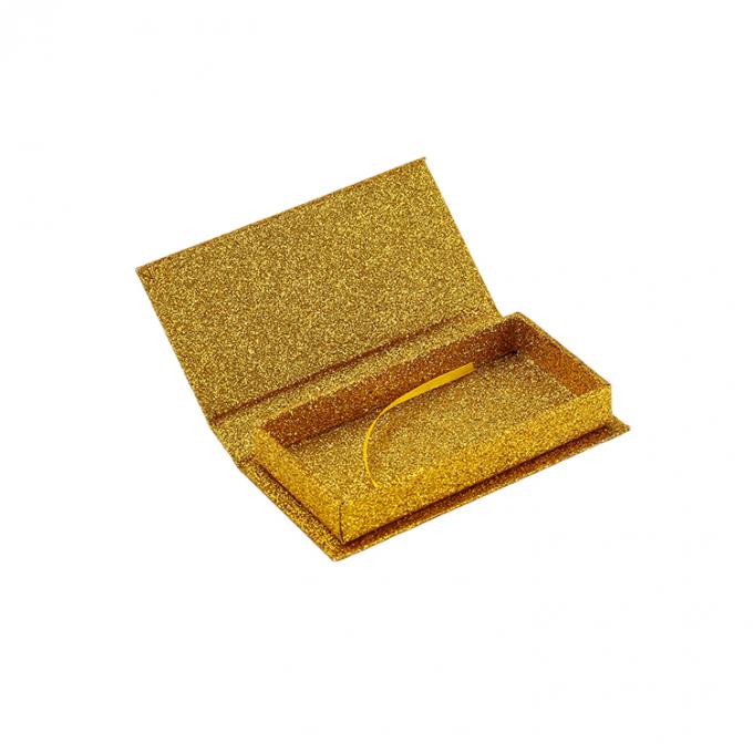 Płyty faliste Etykieta prywatna Logo na zamówienie Drukowane Nie toksyczne Luxury Bling Puste rzęsy Pudełko do pakowania 2