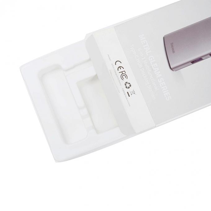 Pojazd do sprzedaży detalicznej stand box dla produktów elektronicznych Custom Forming Box USB Data Cable Packaging 4