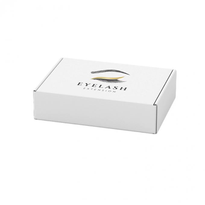 Recykling Luxury Custom Logo Pusty Papier Fałszywy Włosy Opakowanie Pudełko do wysyłki rzęs 6