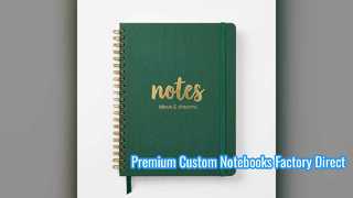 Bezpośrednia produkcja notebooków Premium Custom Wire O