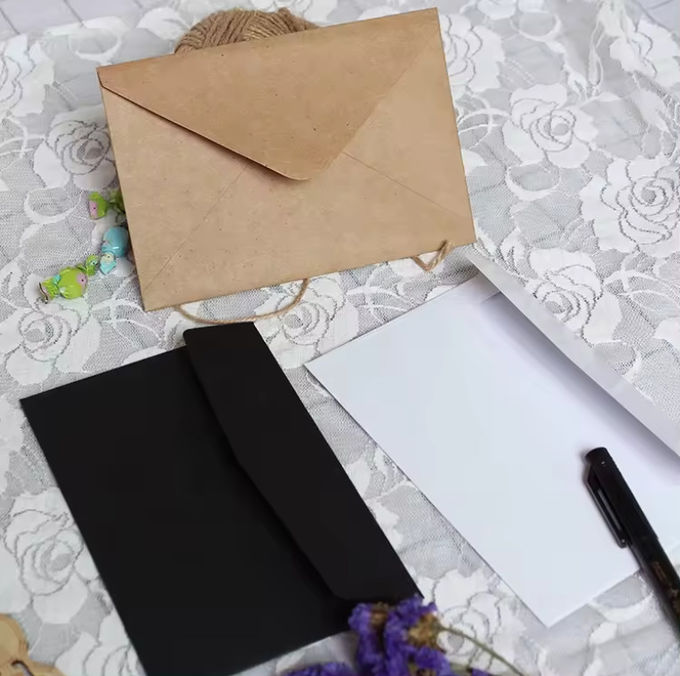 Samoprzylepna, niestandardowa koperta papierowa, worek z bąbelkami, koperta z papieru Kraft 1