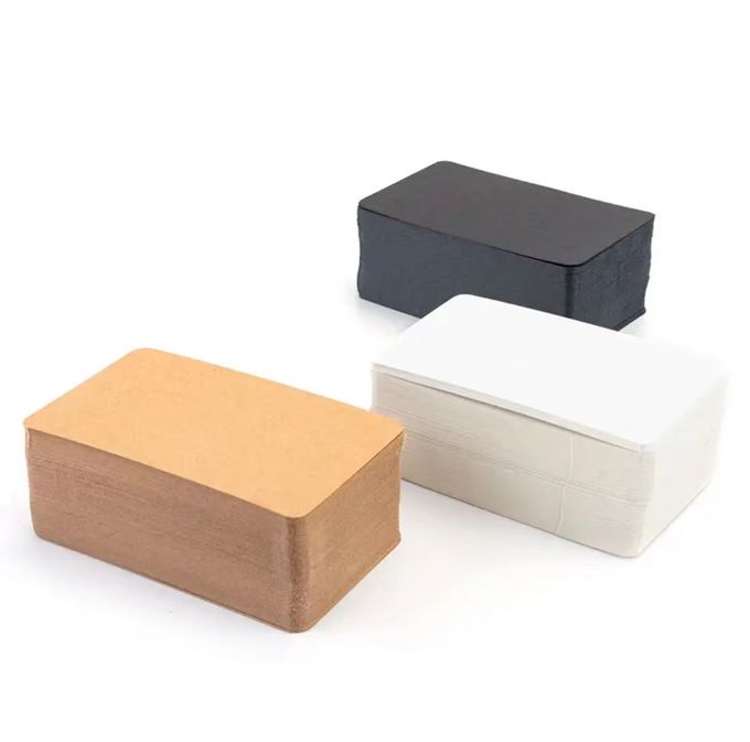 Papier Blank Kraft wizytówki DIY graffiti wizytówka Word Memory Card 0